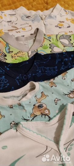 Детские вещи пакетом на мальчика от 0 до года