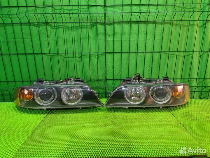 Фара левая+фара правая Bmw 530 E39 M54B30 2003