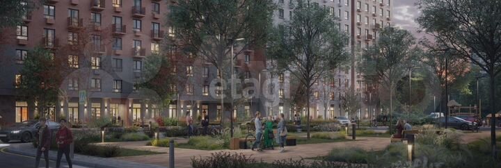 1-к. квартира, 36 м², 16/18 эт.