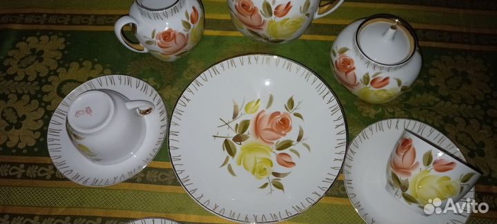 Лфз сервиз чайная роза