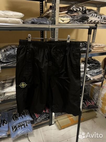 Шорты Stone Island (Серый и Черный)