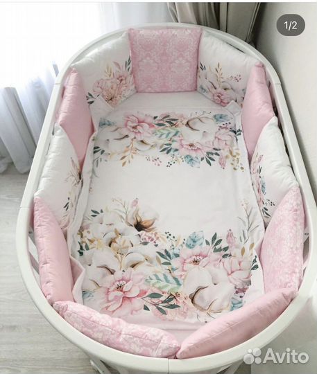 Бортики в кроватку