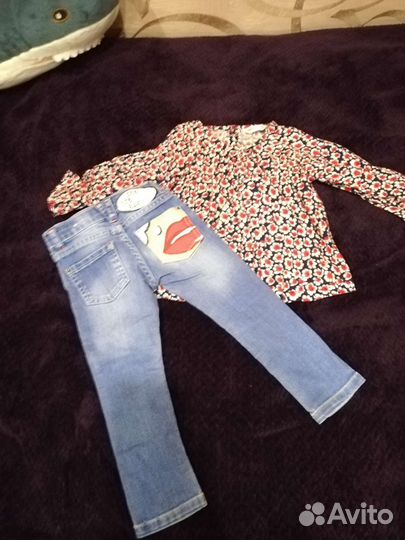 Детские вещи пакетом для девочек 98