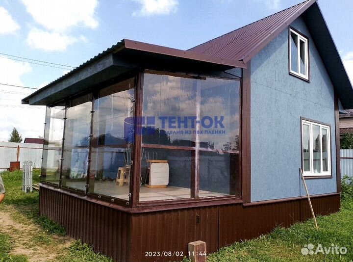 Мягкие окна для террас