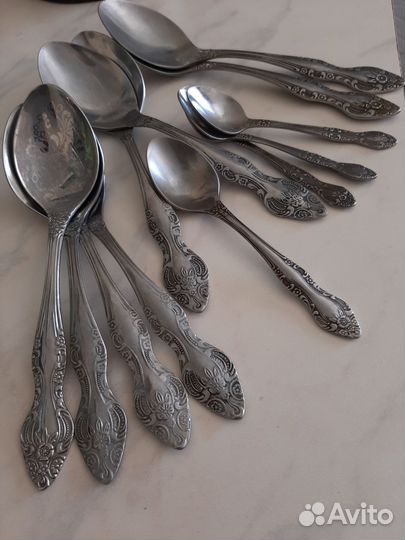 Ложки столовые нержавейка СССР