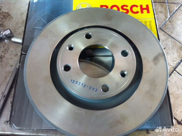 Тормозные диски на модели Citroen