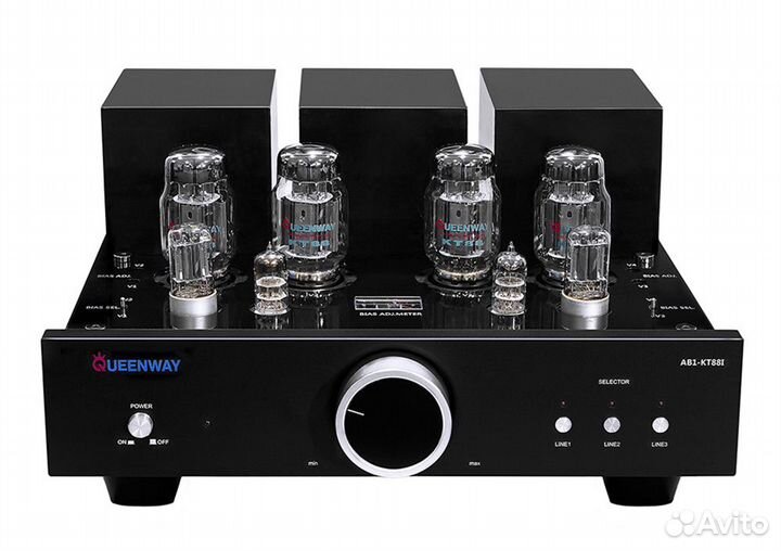 Ламповый усилитель 50 Вт KT88x4, 12AU7x2, 6N7x2