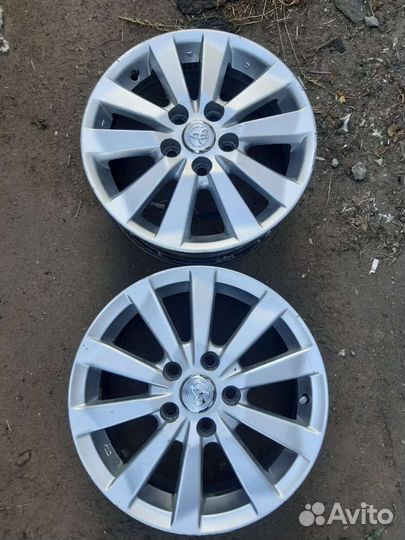 Литье диски r16 toyota