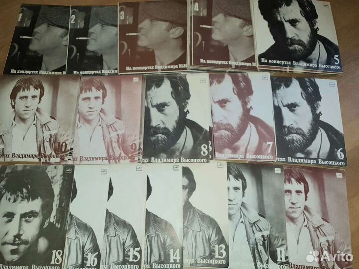 Виниловые пластинки (Владимир Высоцкий)