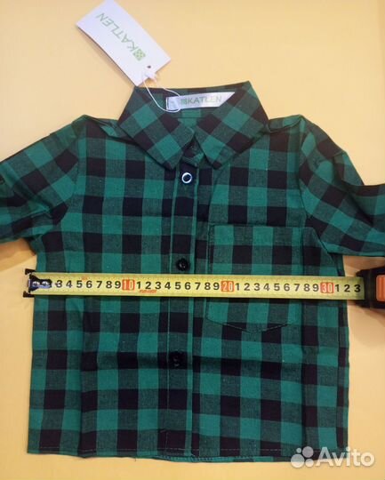 Рубашка, штаны новые 86-92