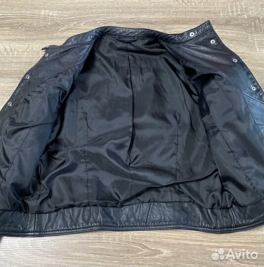 Куртка кожаная mango