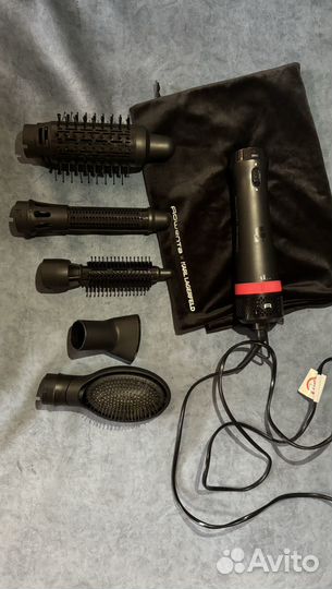 Фен щетка rowenta