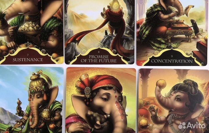 Карты таро»Шепот Бога Ганеши»