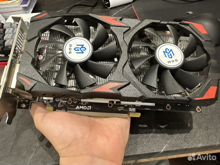Видеокарта rx580 8gb