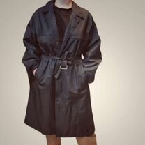 Италия Винтажный плащ oversize