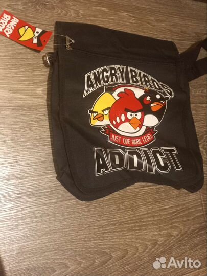 Сумка мешок angry birds новая