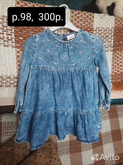 Платье для девочки 98