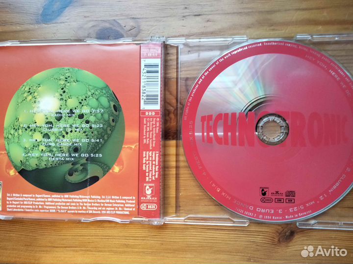 Technotronic - Hey Yoh, Here We Go (Single, 1994)