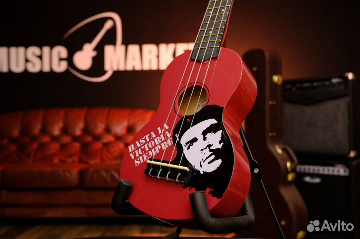 Укулеле с рисунком Wiki (Комплект)