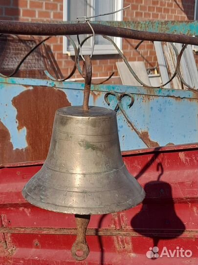 Рында старинная. Посеребрение