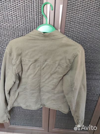 Джинсовая куртка утепленная женская