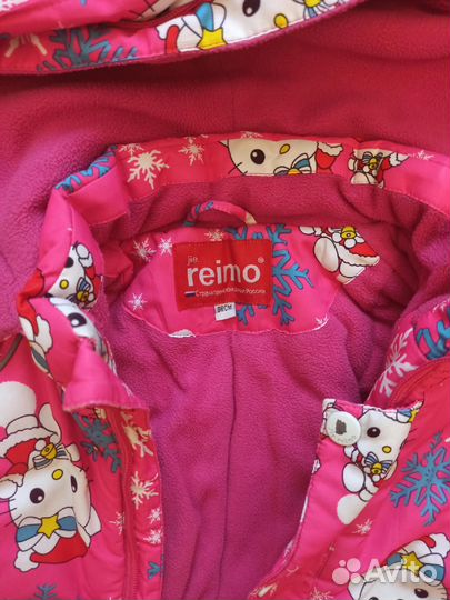 Зимний комбинезон для девочки 86