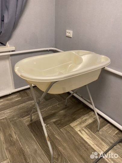 Детская Ванночка с горкой и подставкой