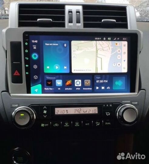 Магнитола Teyes CC3 Android Toyota Prado 150