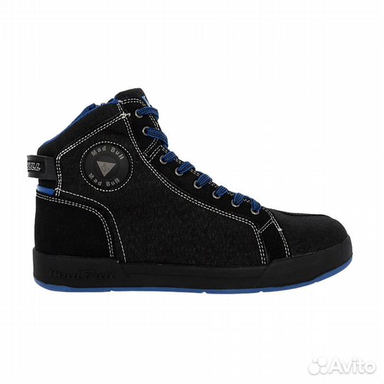 Мотокеды MadBull Sneakers Black Neon Blue