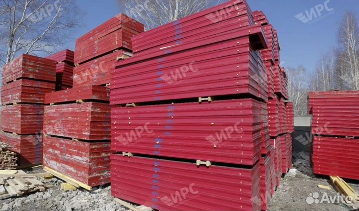 Опалубка стеновая. Щиты стальные. Аренда и продажа