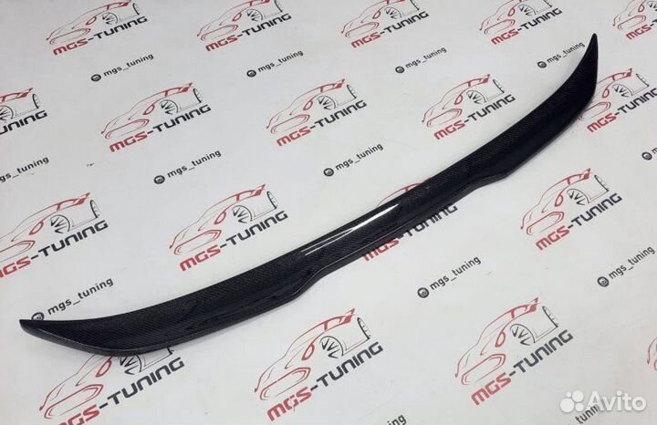 Спойлер на BMW X4 series G02 M4-Style Карбон