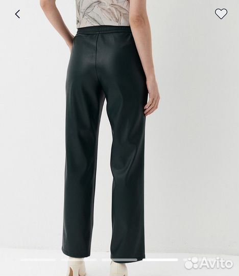Брюки из экокожи женские