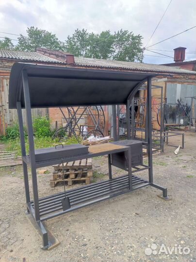 Мангалы в стиле лофт