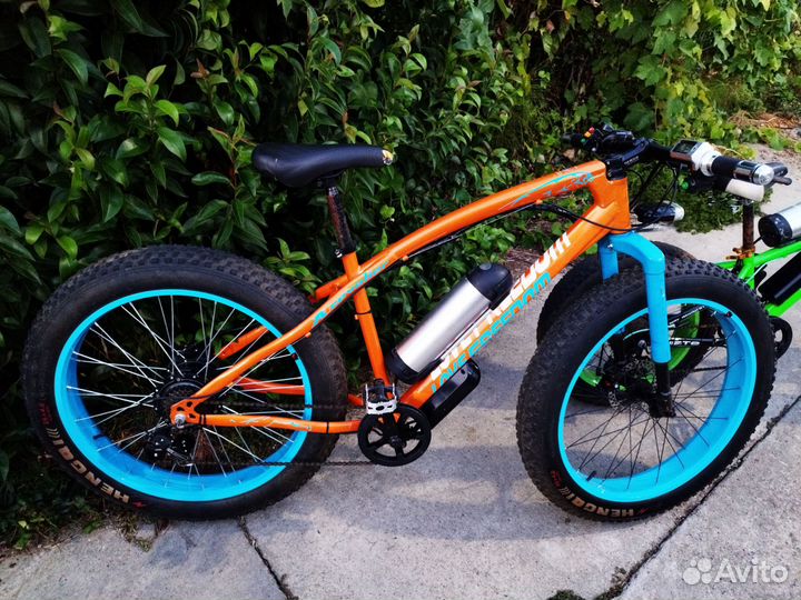 Электрический велосипед фетбайк