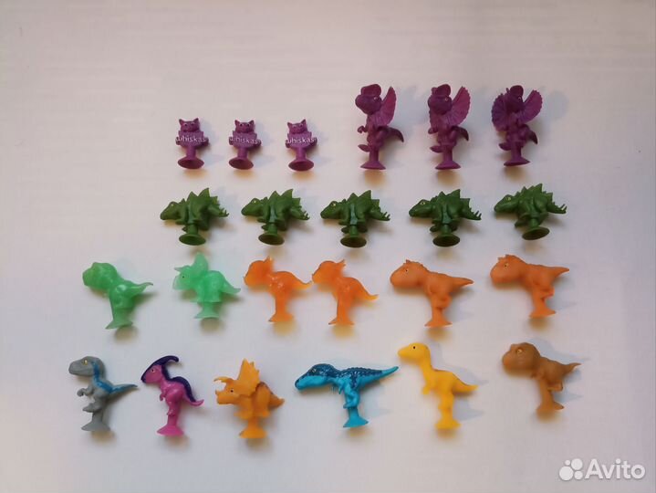 Завры из пятерочки (не полная коллекция)