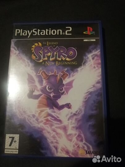 Игра для PS2 The legend of spyro, лицензия