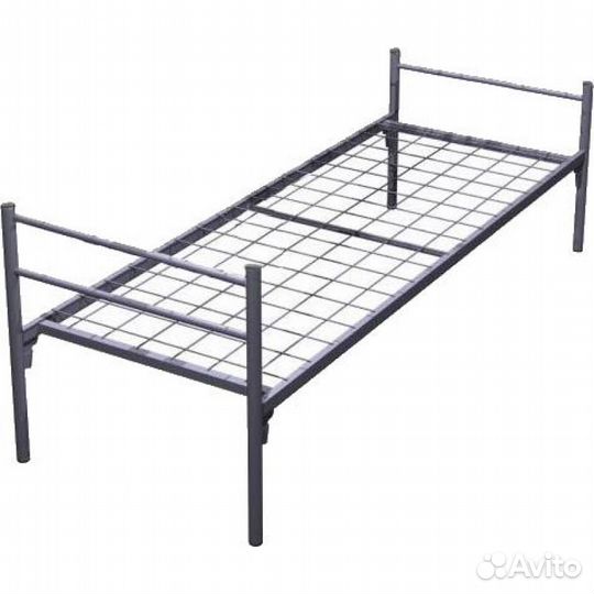 Кровати металлические для рабочих