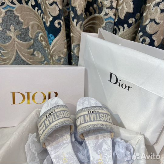 Шлепанцы женские Christian Dior Dway