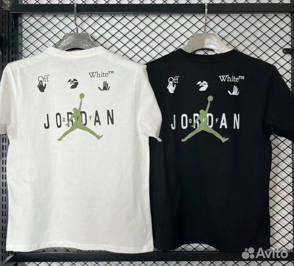 OFF-white x Nike Air Jordan Logo Tee оригинал