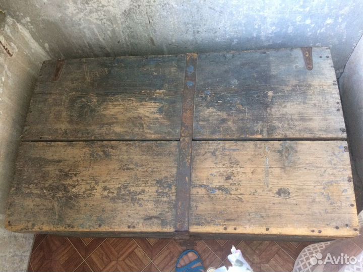 Сундук деревянный старинный