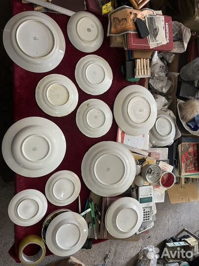 Тарелки СССР хайта дулево конаково вербилки