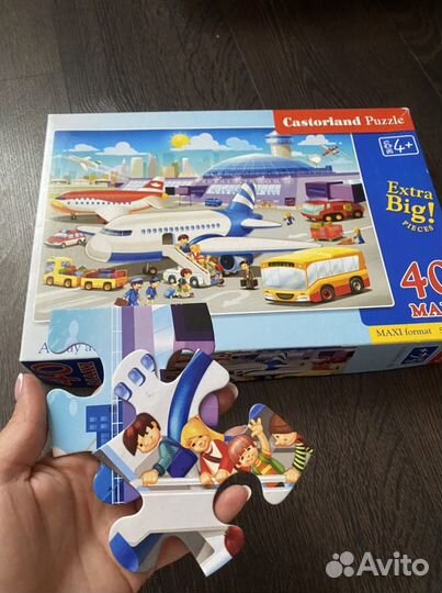 Пазлы ravensburger, castorland, step puzzl
