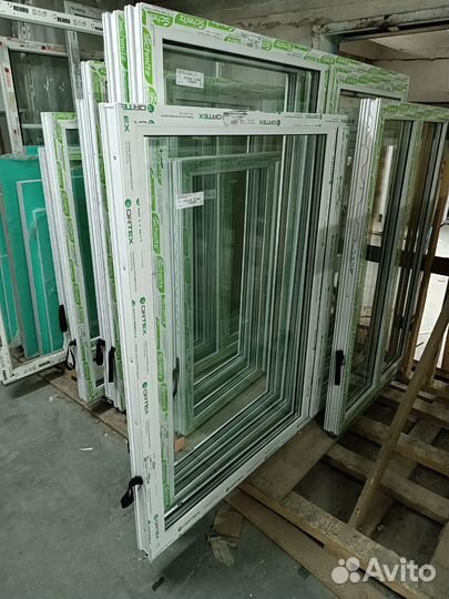 Заводские пластиковые окна двери пвх без монтажа