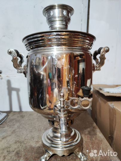 Самовар на дровах