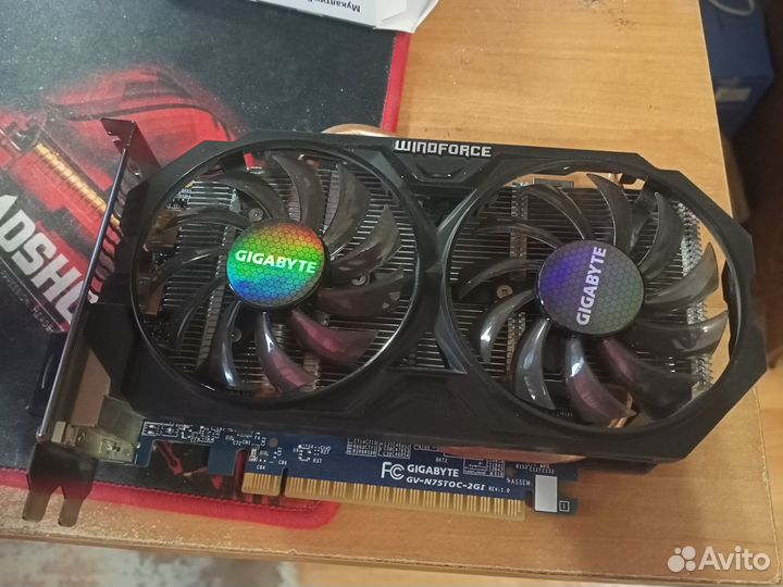 Видеокарта GTX 750 TI