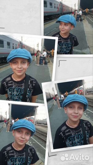 Кепка детская восьмиклинка