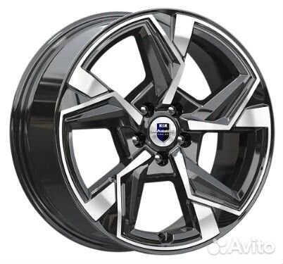 K&K Кайан (кс1012) : 7,5x18 5*108 Et:45 Dia:67,1 алмаз чёрный