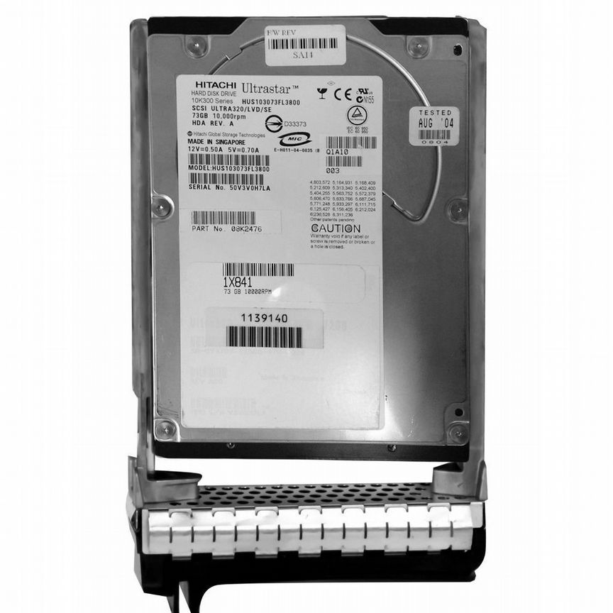 [1X841] Жесткий Диск Dell 73gb U160scsi 3.5" Hdd 1x841