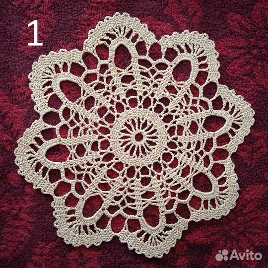 Салфетки вязаные крючком