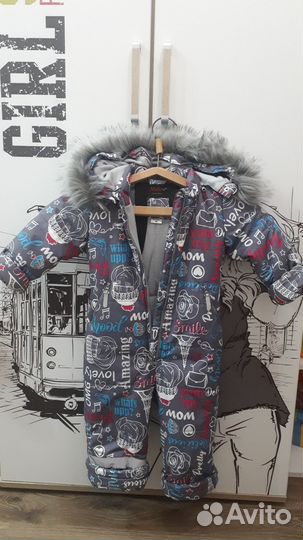 Зимний комбинезон детский